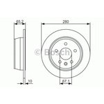 0 986 479 S02, 0 986 479 S02_диск тормозной задний!\ MB Vito all 96-03