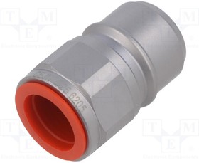 10 525 6205, Quick connection coupling; connector pipe; 250bar; Seal: NBR