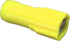 CFS-DF-1025, TERMINAL FEMALE DISCONNECT 0.25IN YELLOW