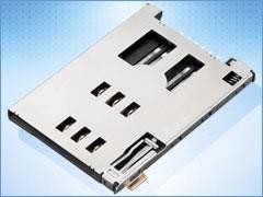 FMS006-2610-0, Memory Card Connectors STANDARD MOUNT SIM CARD PUSH-PUSH TYPE