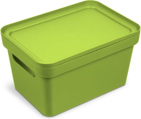 Коробка для хранения Фортуна 270x190x150 оливковая С745ОЛВ