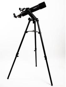 Фото 1/5 Телескоп Vega 90/600, искатель red dot, адаптер для смартфона, стальная тренога, черный 91290600