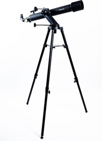 Фото 1/5 Телескоп Deneb 72/800, искатель red dot, адаптер для смартфона, стальная тренога, черный 91272800
