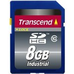 TS8GSDHC10I, 8 GB Industrial SDHC SD Card, Class 10