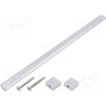 UA-B0-311256, Handle; aluminium; natural; H: 30.5mm; L: 276mm; W: 15.5mm