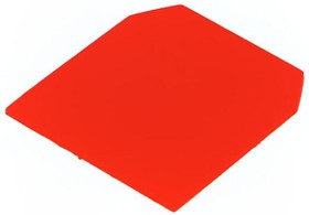 Фото 1/2 PSU-4-RD, Концевая планка/перегородка, ZUG-G2.5, ZUG-G4, красный, Шир: 1мм