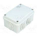 00820 M008200000, Grey Thermoplastic Junction Box, IP55, 50 x 105 x 70mm