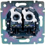VALENA Computer socket RJ45x2 white