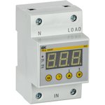 IVR31-1-40, Реле напряжения РН-д однофазное 54 мм 40А