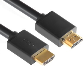 GCR-HM411-1.0m, GCR Кабель 1.0m HDMI 2.0, HDR 4:2:2, Ultra HD, 4K 60 fps 60Hz/5K*30Hz, 3D, AUDIO, 18.0 Гбит/с, 28/28