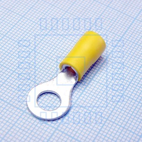 Наконечник кабельный RV5.5-6 Yellow