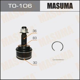 TO-106, ШРУС Toyota Land Cruiser (J200) 07- наружный Masuma