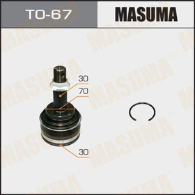 TO-67, ШРУС Toyota Land Cruiser Prado (J120) 02- наружный 30 x 70 x 30 MASUMA