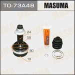 TO73A48, TO-73A48_ШРУС наружный к-кт! ABS 19X58X24\ Toyota Yaris 1.5 16V/1.4D 99