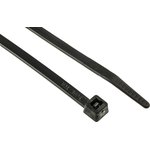 111-06200 T50M-PA66-BK, Cable Tie, Inside Serrated, 245mm x 4.6 mm ...