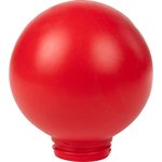 MEC65310, Рассеиватель антивандальный РПА 85-002 (шар-пластик) красный d-200mm