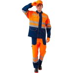 Мужской сигнальный костюм Маяк, оранжевый/синий, р. 52-54 ...