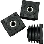 , Заглушка 40x40, с гайкой М10, комплект 8 шт, БП-00002787