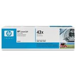 HP 43X Black LaserJet Toner Cartridge (C8543X), Тонер-картридж