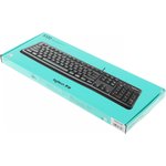 Клавиатура Logitech K120 черный USB (920-002583) кабель 1.5м