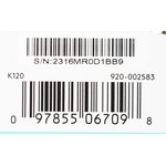 Клавиатура Logitech K120 черный USB (920-002583) кабель 1.5м
