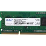 Оперативная память Netac Basic SODIMM 4GB DDR3L-1600 (PC3-12800) C11 11-11-11-28 ...
