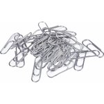 Скрепки , 28 мм, оцинкованные, 100 шт., в картонной коробке, 270451