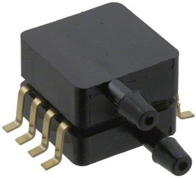 MPXV5100DP, Pressure Sensor 0.2V to 4.7V 0kPa to 100kPa Differential 8-Pin SMT Tray