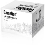 Camelion PL-425L C71 Белый + хром (Светильник подвесной Amsterdam, 1х E27, 60Вт ...