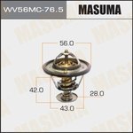 Термостат MITSUBISHI ARMY TRUCK MASUMA WV56MC-76.5