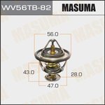 Термостат TOYOTA Allex MASUMA WV56TB-82