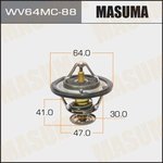 Термостат MITSUBISHI CHALLENGER MASUMA WV64MC-88