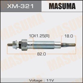 XM-321, Свеча накаливания MITSUBISHI PAJERO 2.5D 90-
