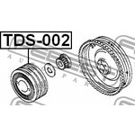 TDS-002, TD-S002_шкив коленвала!\ Toyota Hilux/4Runner 97-01