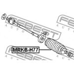 Пыльник рулевой рейки L=R MITSUBISHI Lancer 8/Pajero Pinin FEBEST MRKB-H77