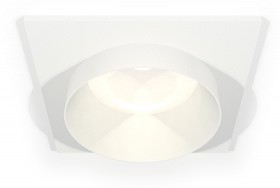 Фото 1/2 Ambrella Комплект встраиваемого светильника XC6520020 SWH белый песок MR16 GU5.3 (C6520, N6130)