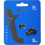 Носитель информации Netac P500 Standard 8GB MicroSDHC C10 up to 20MB/s ...