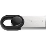 Флеш Диск Netac 32Gb UM2 NT03UM2N-032G-20BK USB2.0 серебристый/черный