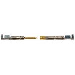 Фото 2/2 CM16PC10MQ, Контакт круглого разъема, машинной обработки, Серия Clipper, Штырь, Обжим, 14 AWG, 18 AWG