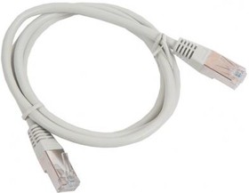 (PP22-1M) Патч-корд FTP Cablexpert PP22-1m кат.5e, 1м, литой, многожильный (серый)