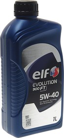 213918, Масло ELF 5/40 Evolution 900 FT CF|SN B4|A3 синтетическое 1 л