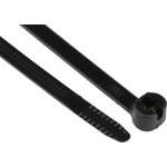 7TAG009640R0003 TY27MX-A, Cable Ties, 340.36mm x 6.9 mm, Black Nylon, Pk-500