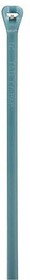 7TAG009620R0007 TYZ525M, Cable Ties, 185.67mm x 4.57 mm, Blue Fluoropolymer, Pk-100