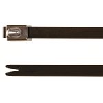 111-00297 MBT27HFC-SP/SS316-BK, Cable Tie, Roller Ball, 681mm x 7.9 mm ...