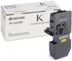Фото 1/2 Kyocera-Mita TK-5230K Тонер-картридж, Black {P5021cdn/cdw, M5521cdn/cdw (2600стр)}