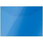 Папка-конверт Fmk12-5 / 2 на кнопке, А4, 150 мкм, пластик, синяя Fmk12-5 / 220897