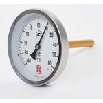 Биметаллический термометр ТБ 100Т/100 (-40-60С), G1/2, кл. т. 1,5 1161001008