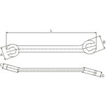 awt-num2123, Разрезной ключ 21х23мм
