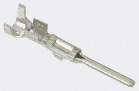 Фото 1/2 183024-1, MINI-MIC Male Crimp Terminal Contact 15AWG