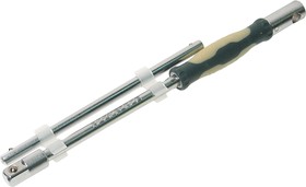 RF-1567, Вороток 1/2" L=310мм Т-образный с прорезиненной поворотной ручкой ROCKFORCE